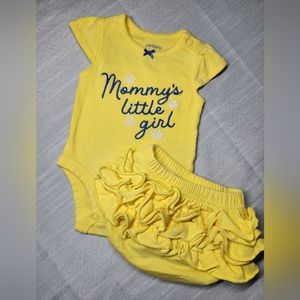 Newborn onesie outfit